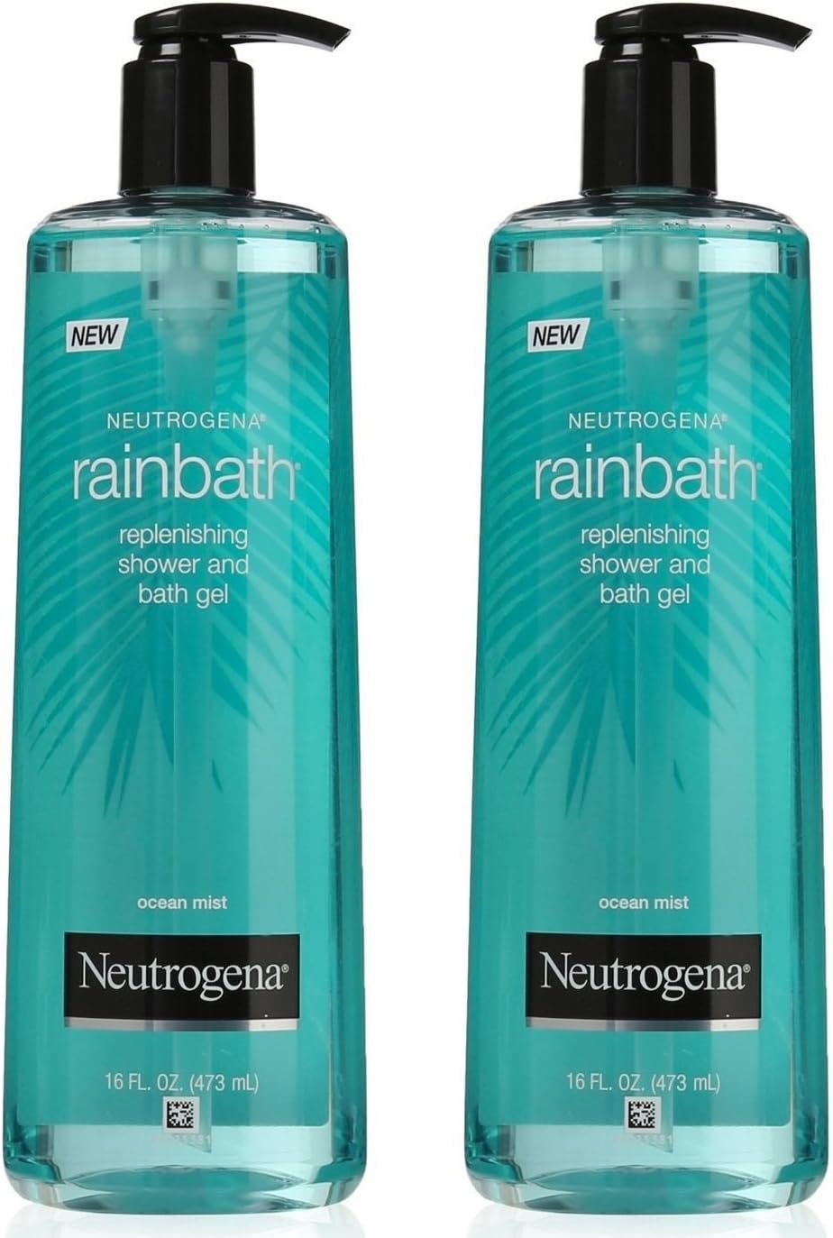 Neutrogena Rainbath Replenishing Shower and Bath Gel, Ocean Mist, 16 Ounce (Pack of 2) : Beauty & Personal Care