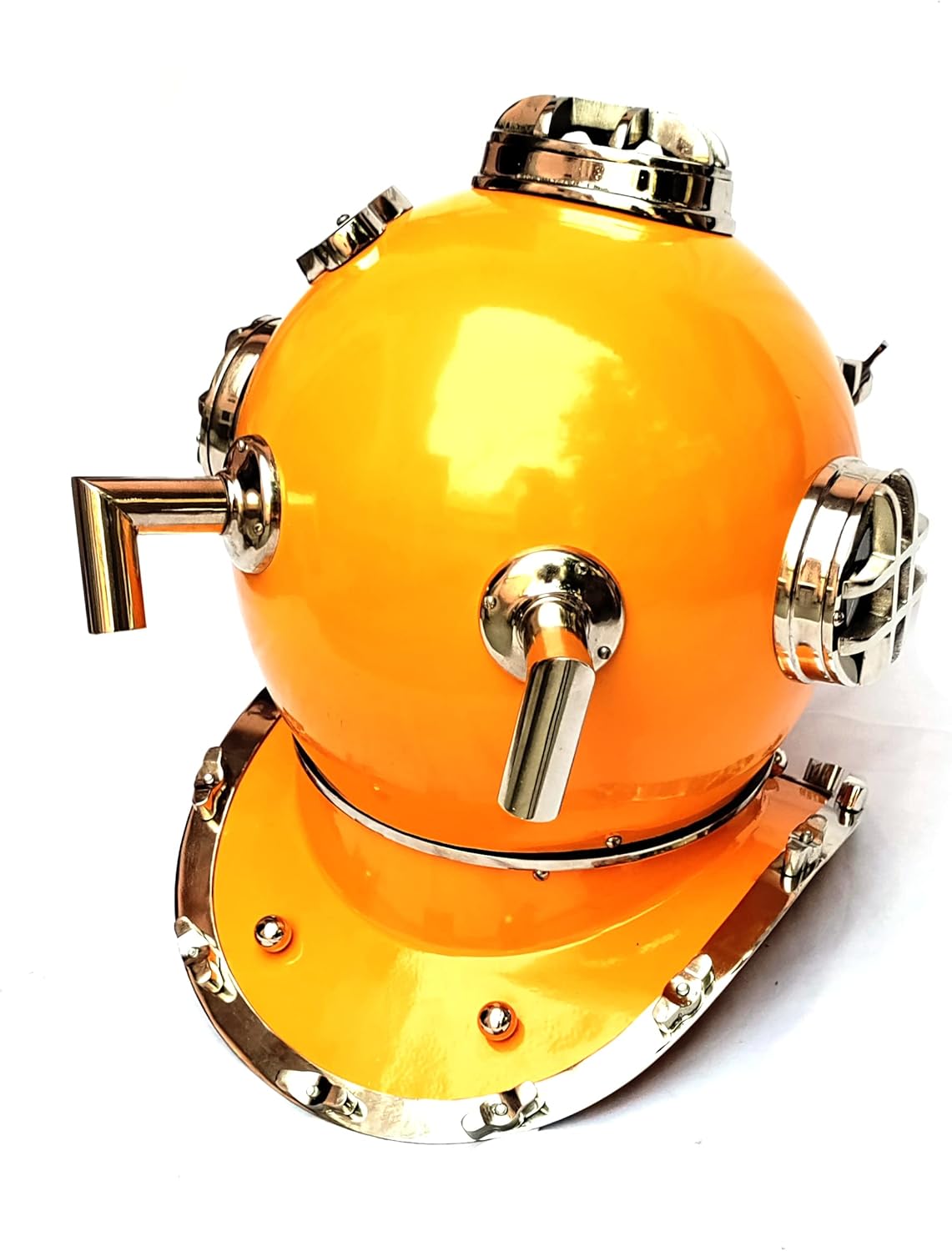 Diving Helmet US Navy Mark V, Deep Sea Divers Helmets, Full Size Diving Helmets Replica Perfect Nautical Gift for Divers