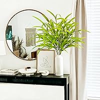 Vista 2 de 6 tallos artificiales de vegetación de 27.5 pulgadas, tallos artificiales de primavera para plantas de vegetación falsas para arreglos florales