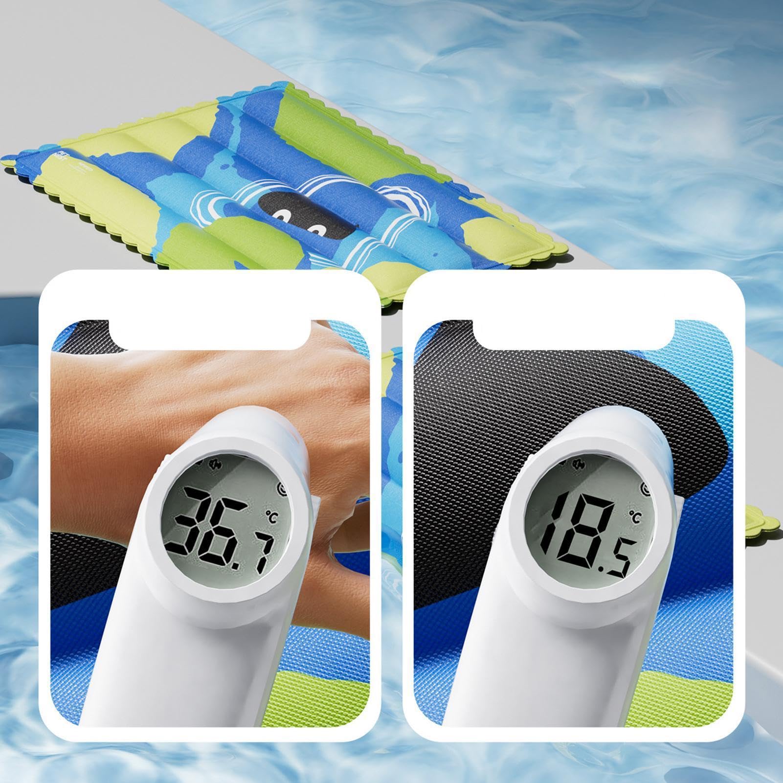 Alfombrilla Refrescante para Perros Cama Calmante Portátil Gatos | Cama Refrescante Duradera para Perros Para Razas Pequeñas Y Grandes Jaula Sofá Suelo Interior