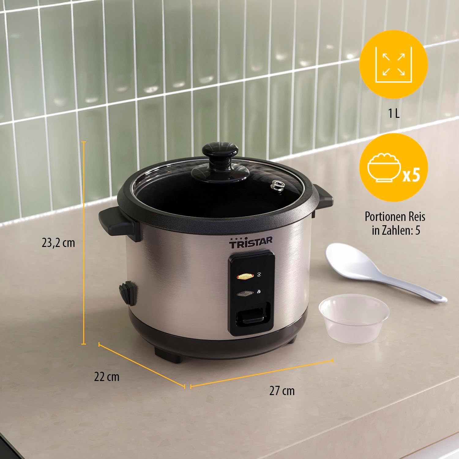 Rizsfőző részletei és funkciók