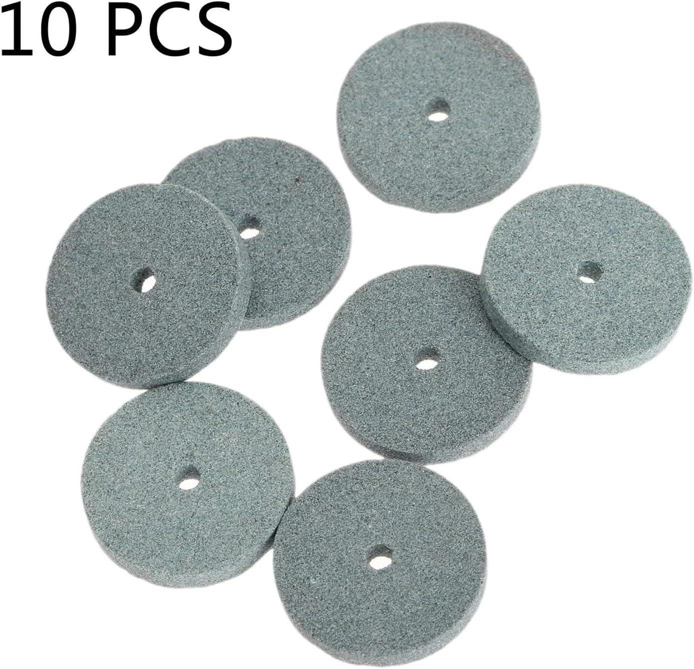 Bench Grinder Buffing Wheel, 10Pcs 20mm Diamond Mini l Grinding Buffing Wheel Polishing Pad Abrasive Disc Rotary Sanding Accessories