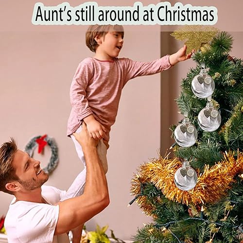 Miniatura 3 de Regalos de condolencias por la pérdida de Anut, 3.15 pulgadas3.1 in, adornos conmemorativos de Navidad transparentes A Piece of My Heart is in