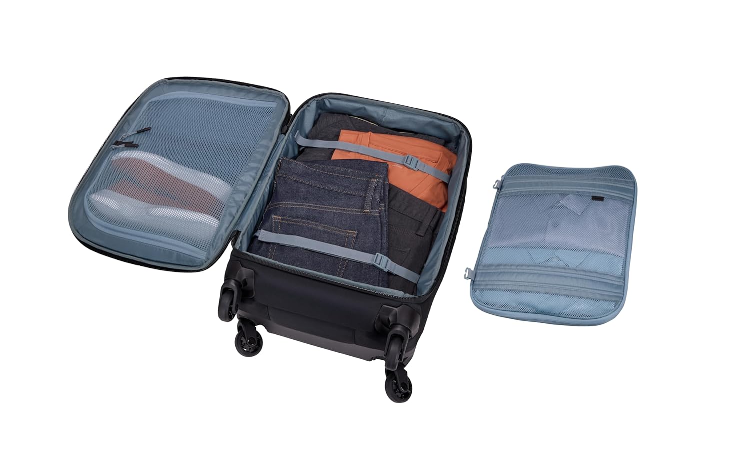 THULE Subterra Carry-On キャリーケース 2輪 ネイビー THULE スーリー キャリーケース メンズ レディース 4輪 63cm/25