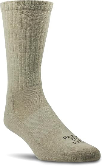 Farm to Feet Mount Airy Light Cushion Merino Wool Crew Socks