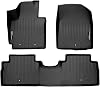 MAXLINER Floor Mats 2 Row Liner Set Black for 2014-2018 Kia Soul