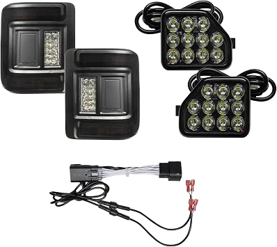 ORACLE Lighting Flush Mount Tinted LED Rear & Tailgate Panel Lights