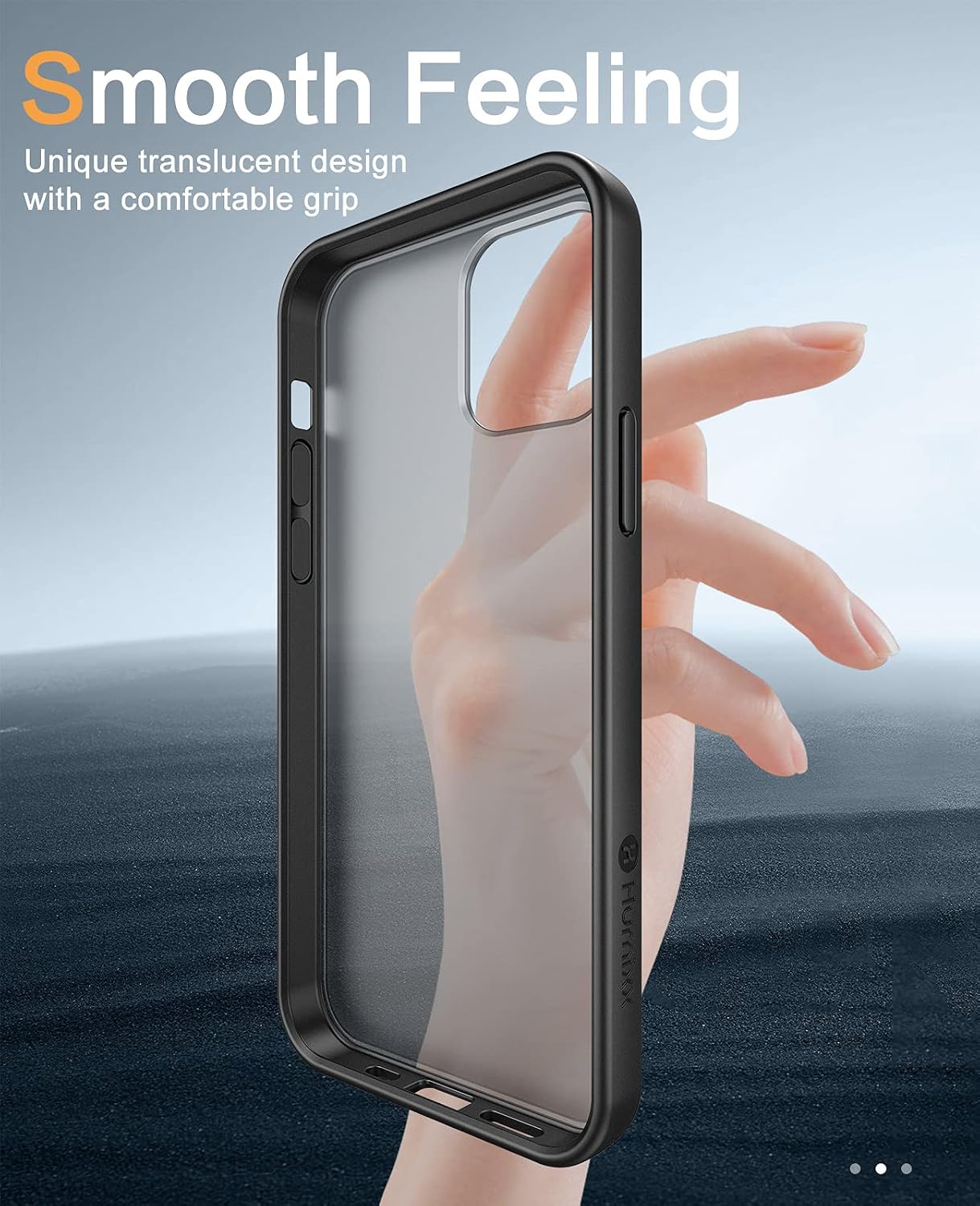 Humixx iPhone 14 Pro Case Black