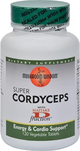 Mushroom Wisdom Super Cordyceps - 120 cápsulas