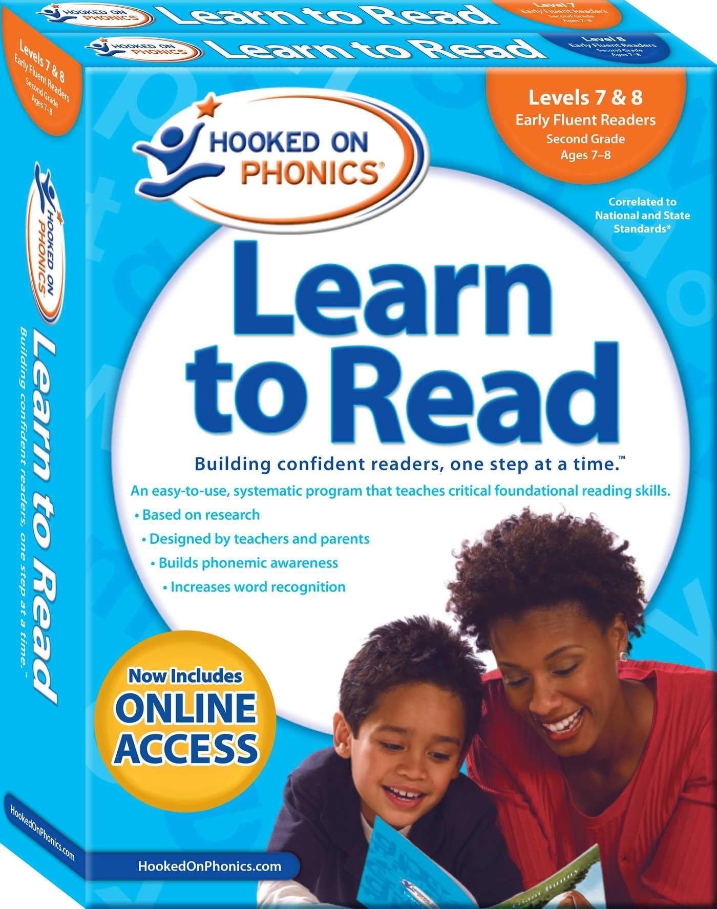 Hooked on Phonics Learn to Read - Levels 7&8 Complete: Early Fluent Readers (Second Grade | Ages 7-8) (4) (Learn to Read Complete Sets)