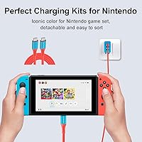 Vista 2 de SUTWKAM Cable cargador de interruptor, video de 100 W20 Gbps4K, funcionalidad 3 en 1, compatible con Nintendo Switch, Steam Deck, PS5, iPhone 15