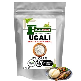 Kenya Premium Ugali 10LB | White Maize Meal