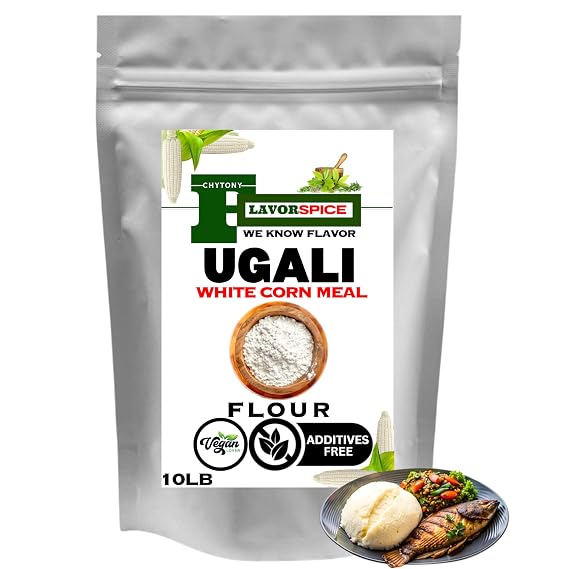 Kenya Premium Ugali 10LB | White Maize Meal