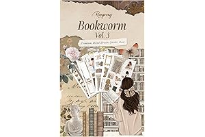 Bookworm Planner Stickers: Delight for Book-Loving Planners