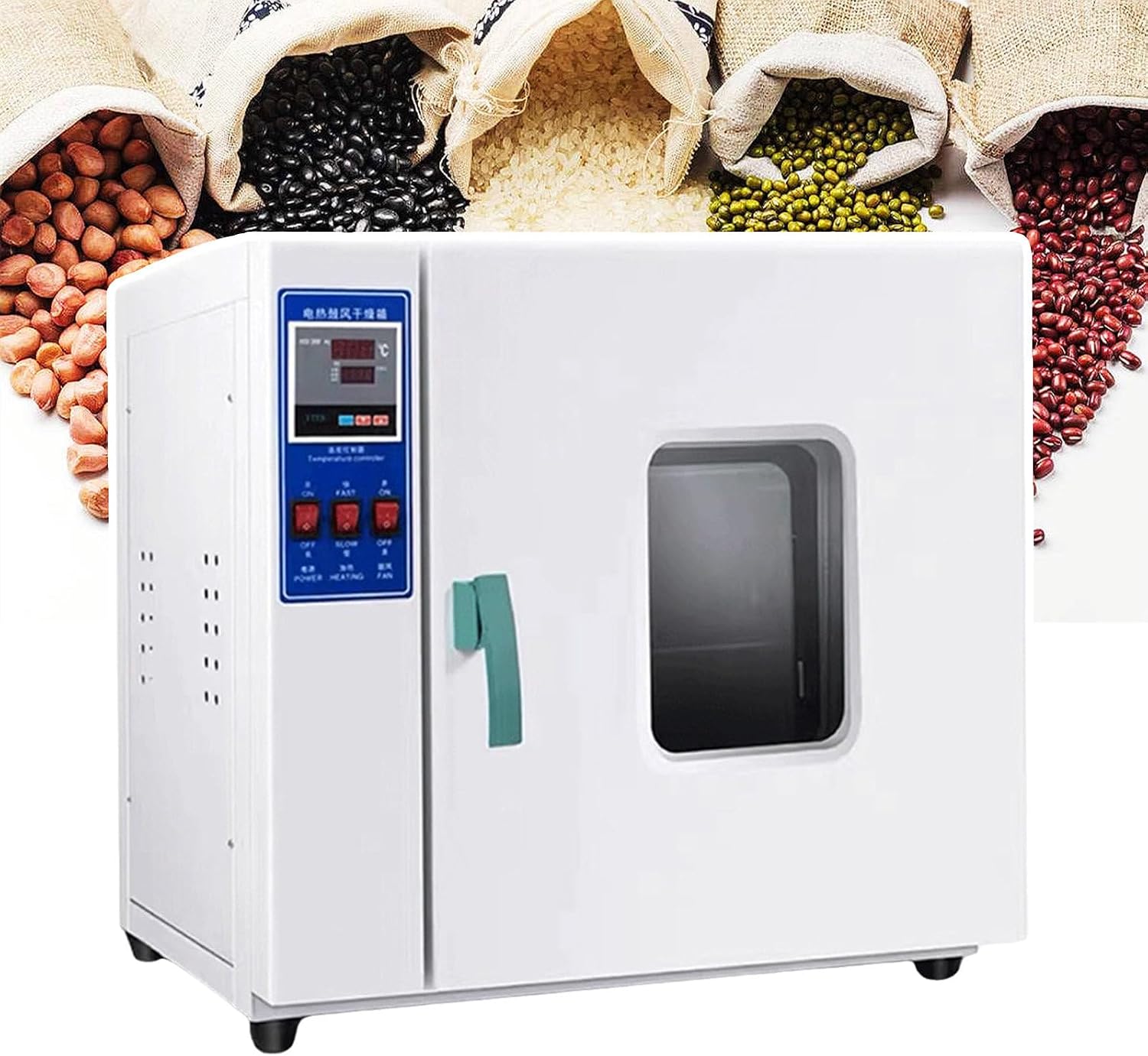 Vacuum Drying Oven,Electric Heating Constant Temperature Drying Oven,Temperature Control Upgrade,Indoor +10℃-300℃,for Industrial and Agricultural Production,Scientific Research,16L