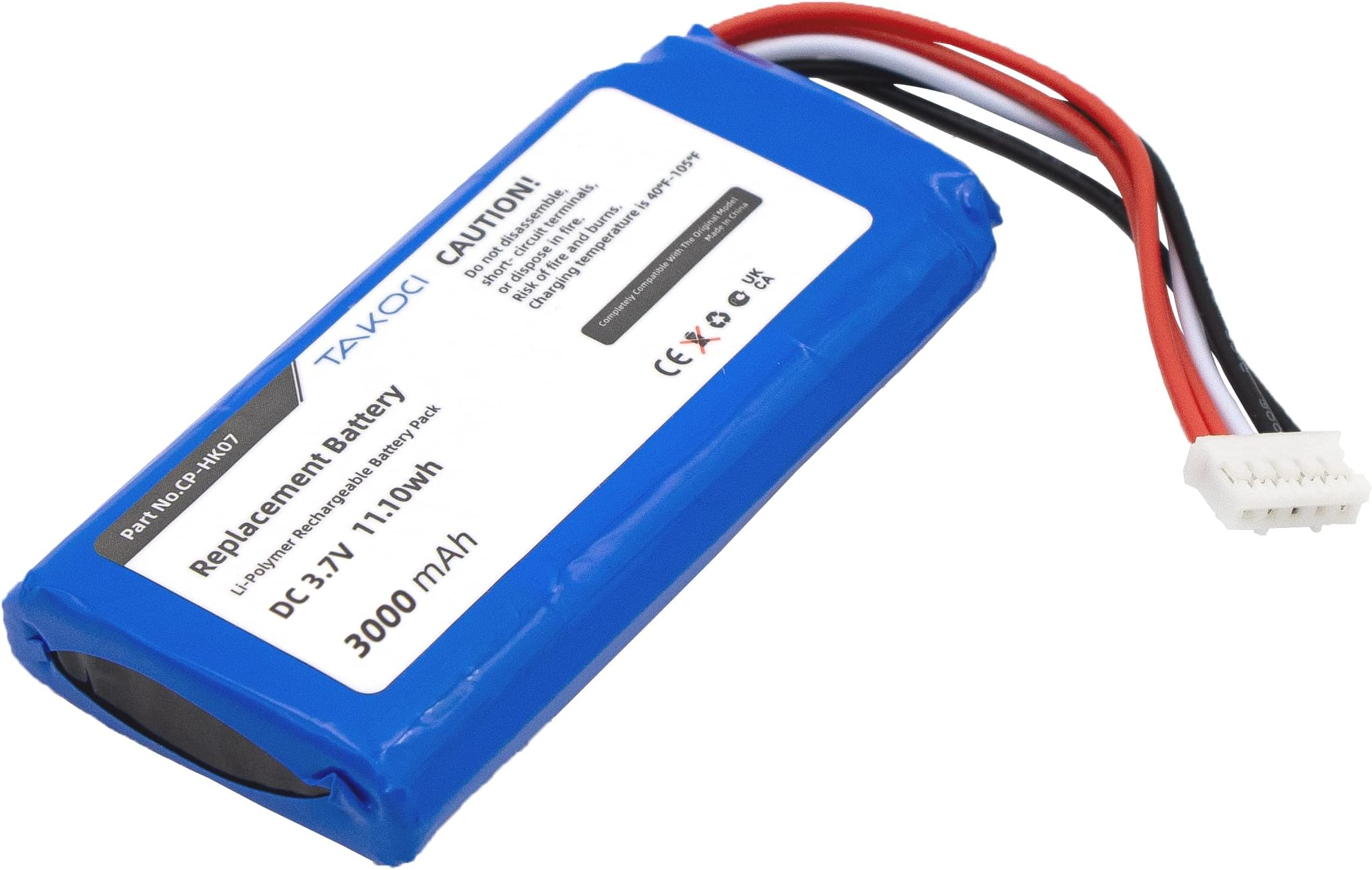 Replacement Battery for Harman Kardon Onyx Mini, CP-HK07, P954374, 3.7V Li-Polymer 3000mAh