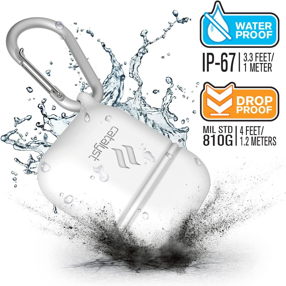Catalyst Waterproof Case for AirPods 2nd Generation and AirPods 1st Generation - Image 3