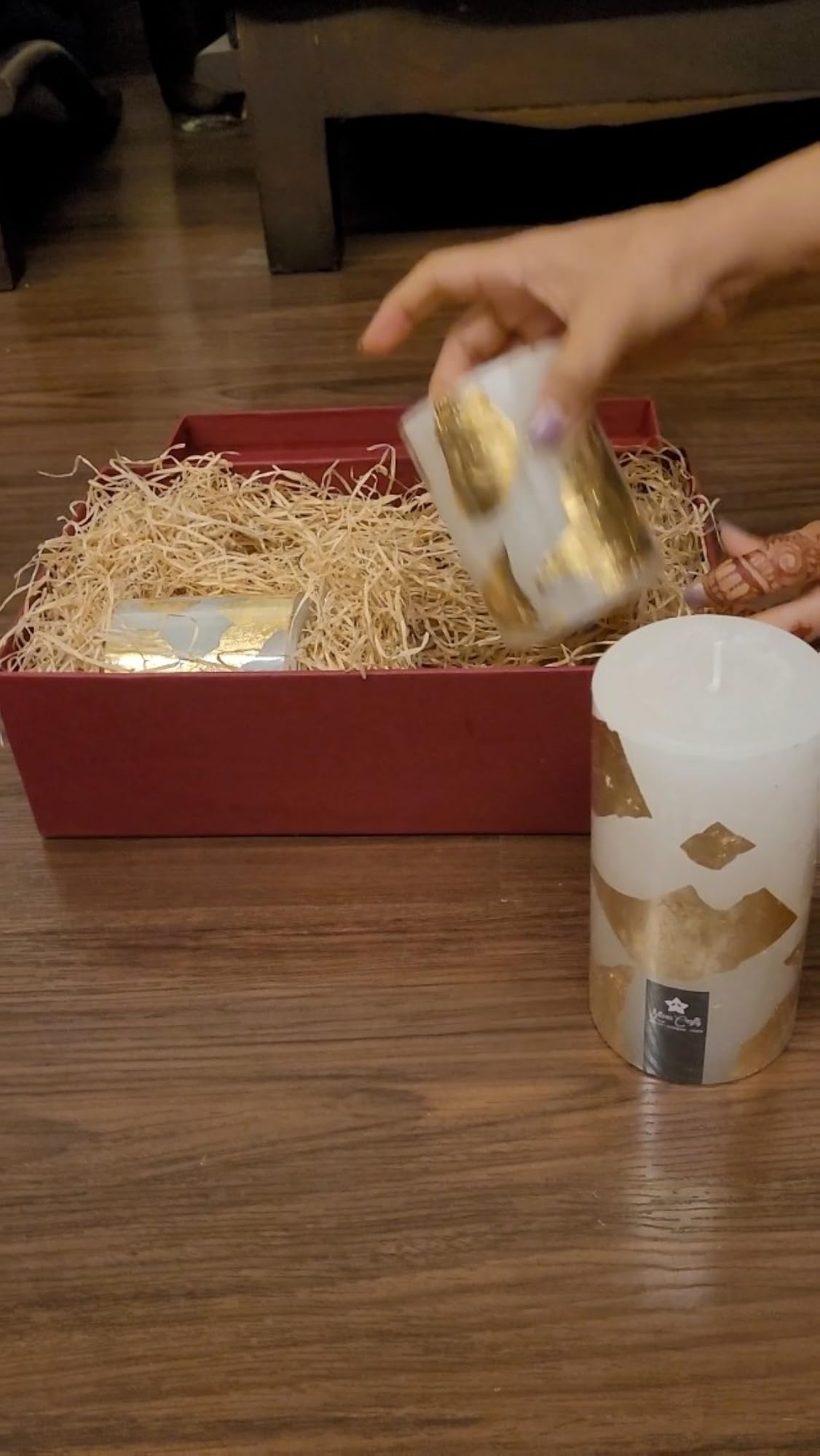 Pillar Candle Set of 3, Long Burning