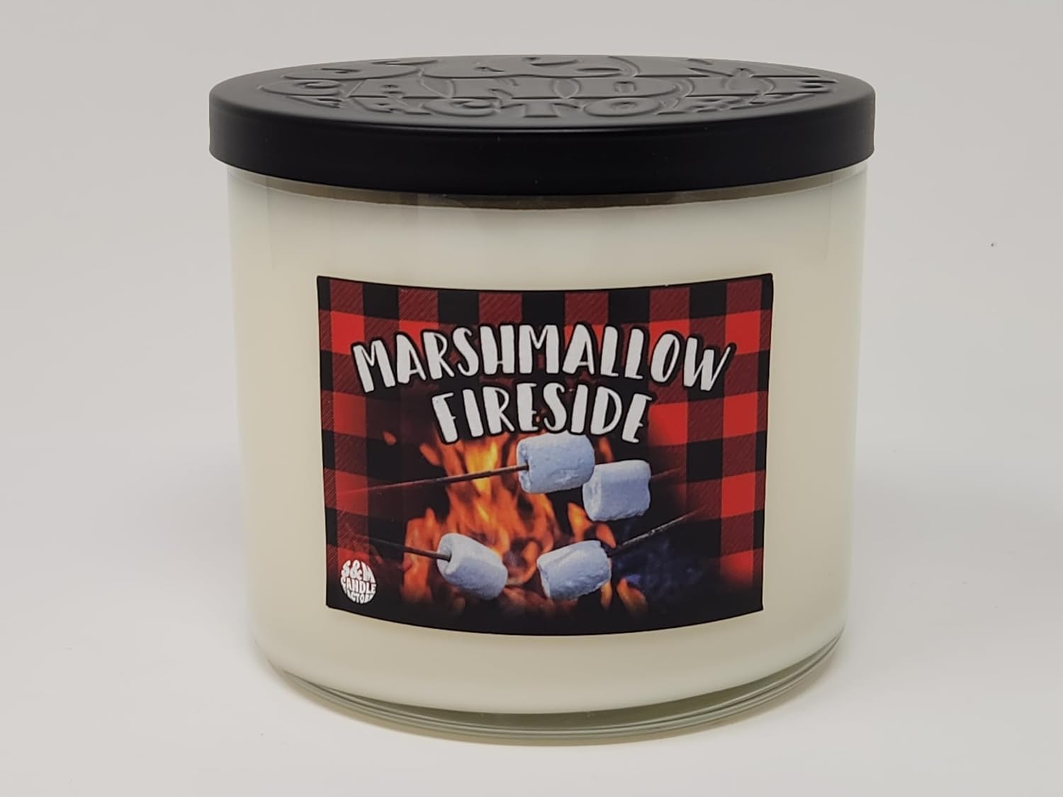 Unicorn Farts Mystery White Candle ~ S&M Candle Factory 3 Wick Scented Soy Wax 14.5 oz Candle ~ 80 Hour Burn Time ~ Funny Candles ~ Gift for Special Occasions