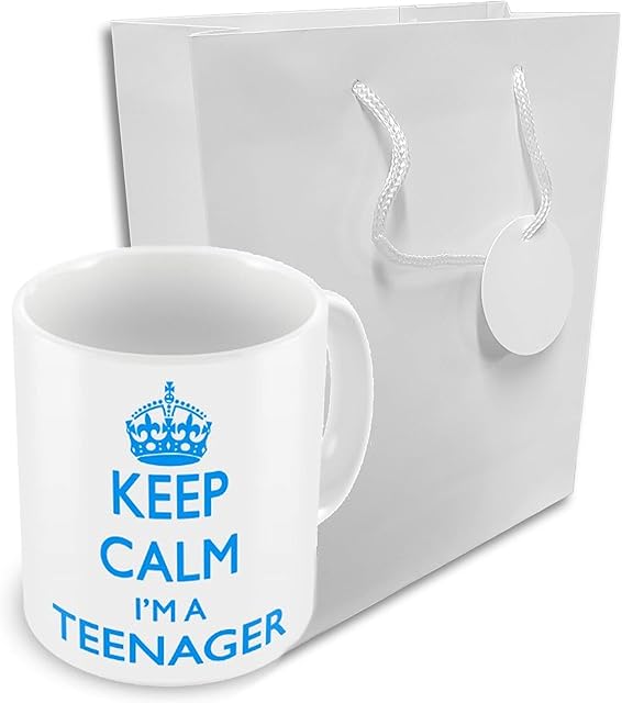 Keep Calm I'm A Teenager Gift Mug - Blue