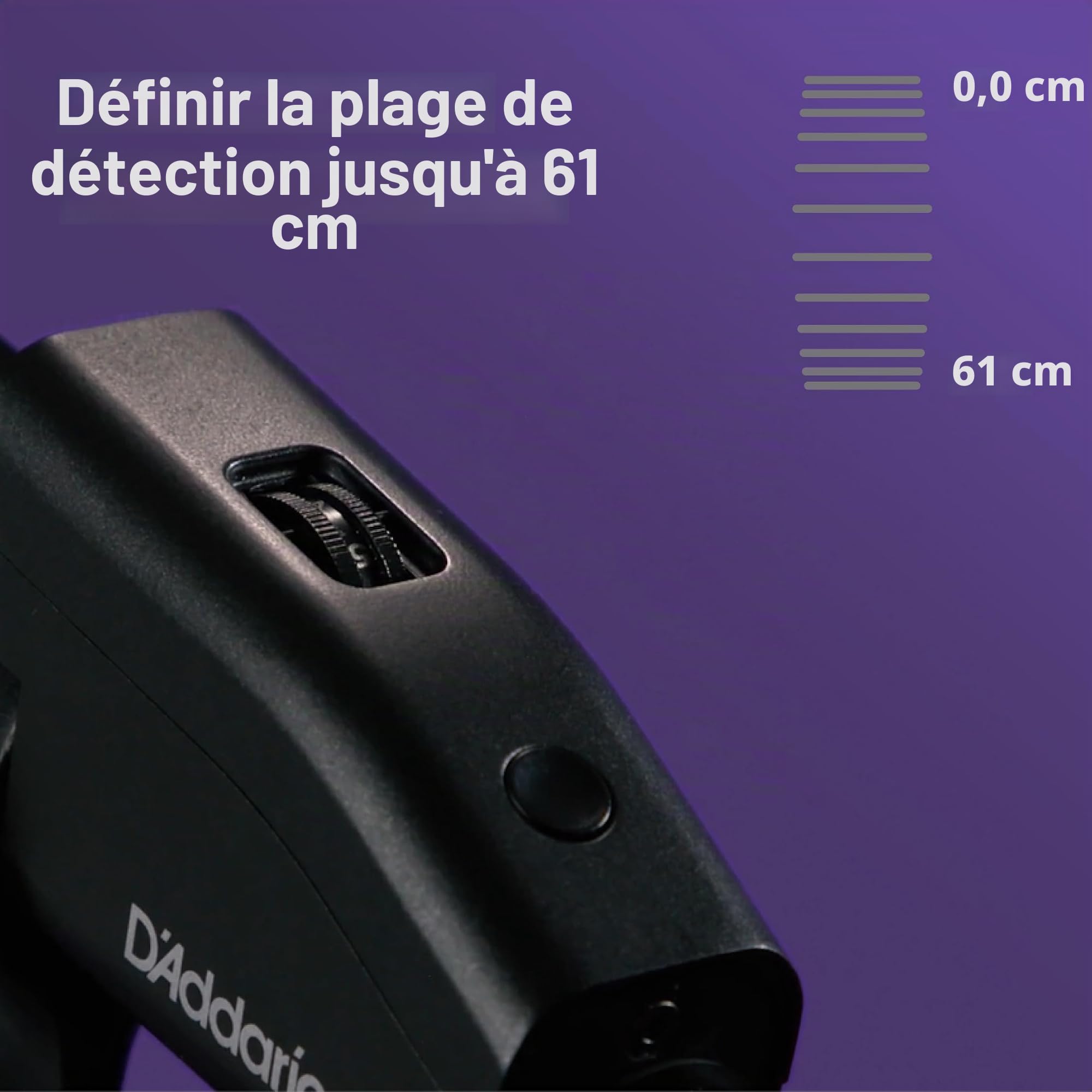 Capteur de Microphone Infrarouge D'Addario Mic Mute - Éliminateur de Larsen