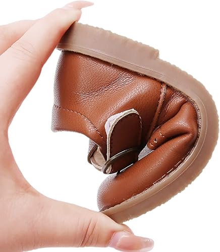 Miniatura 6 de SOFMUO Zapatos Mary Jane para niña pequeña, zapatos de ballet con lazo para niñas, fiesta, escuela, boda, uniforme de princesa, zapatos de vestir