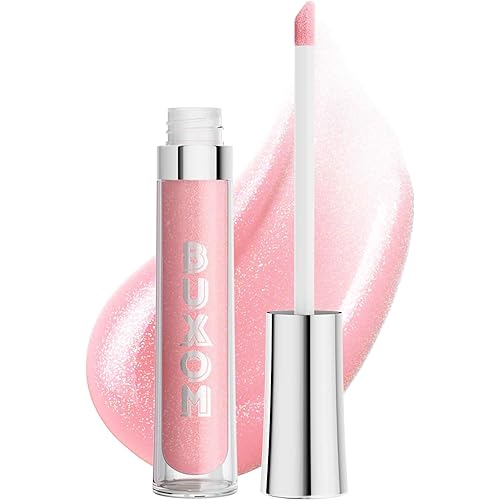 Buxom Full-On Tinted Lip Plumper Gloss, High-Shine Moisturizing Lip Gloss with Peptides and Vitamin E, Vegan Formula