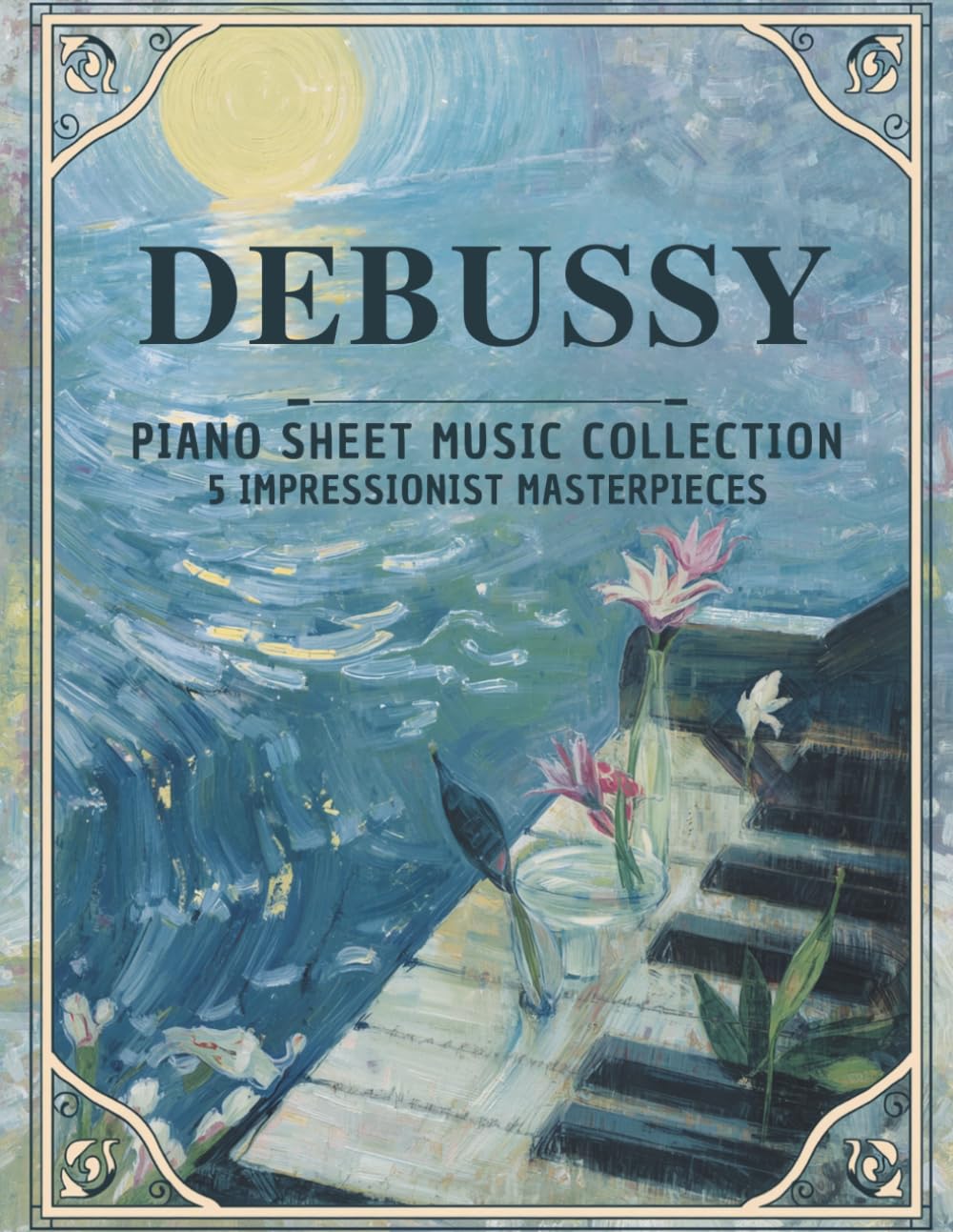 Debussy: Piano Sheet Music Collection – 5 Impressionist Masterpieces