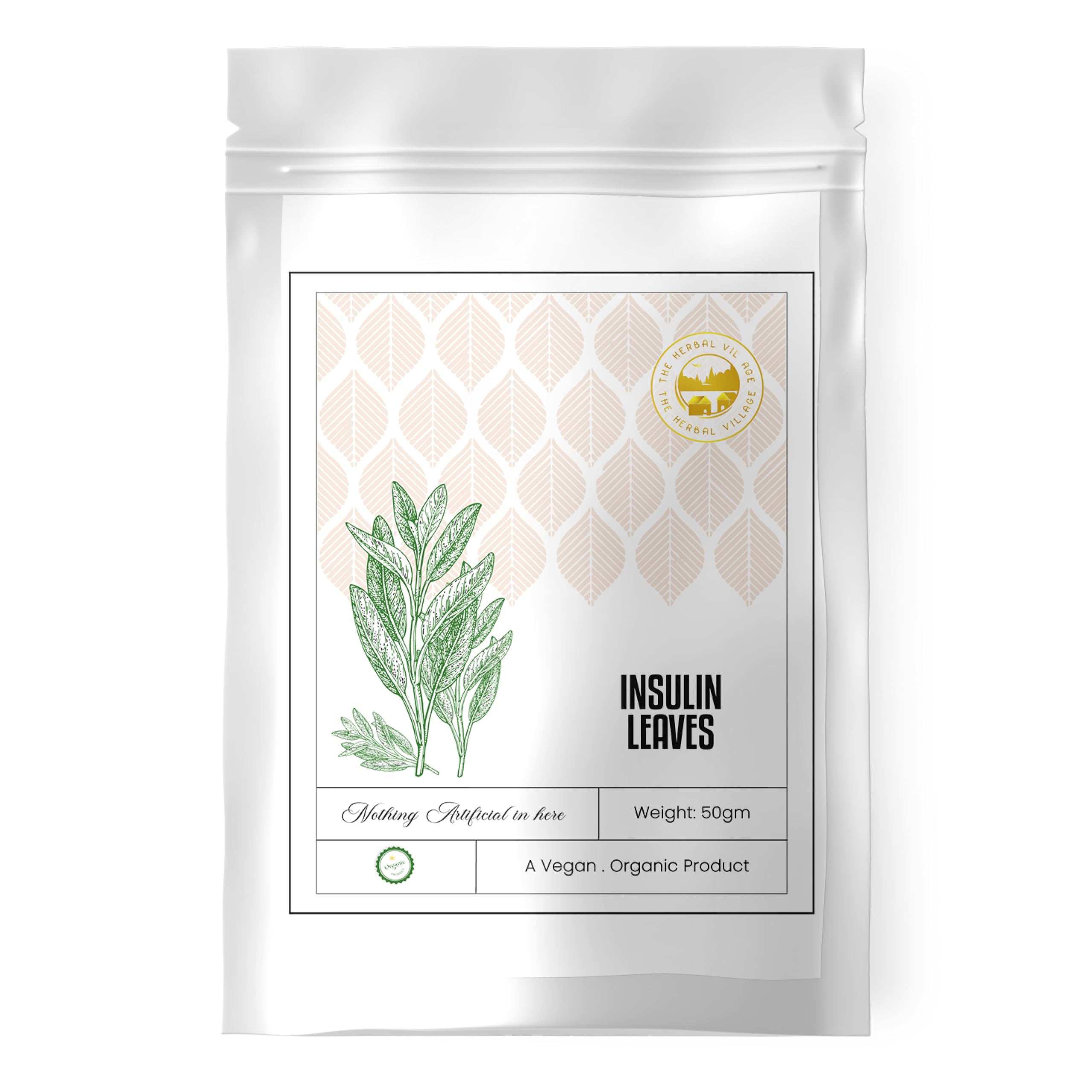 Dry Insulin Leaves | Aromatic Herb for Tea| Culinary Delights | Aromatherapy | 100 GM