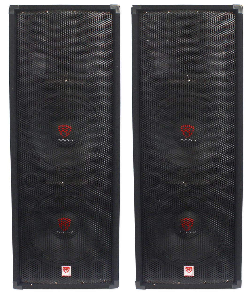 (2) Rockville RSG12.28 Dual 12” 2000 Watt 8-Ohm Passive Pro Audio PA Speakers - Review, Price and Buying Guide