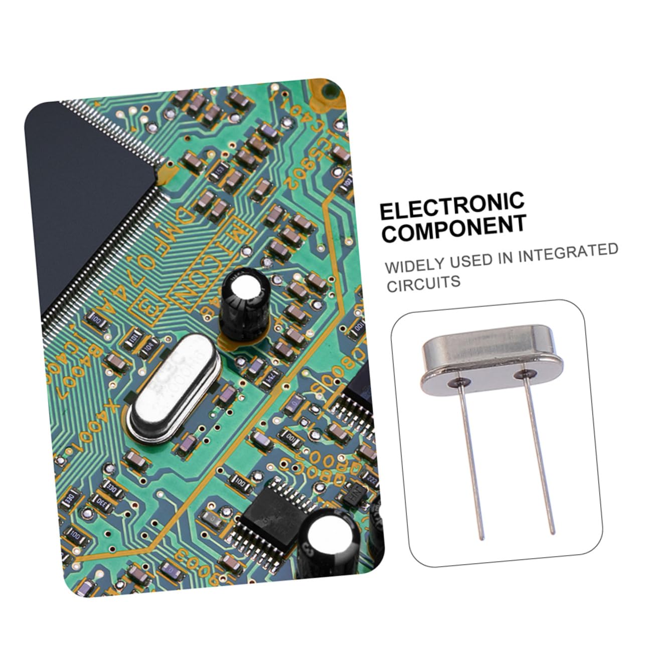 Artibetter 100 Oscillateurs à Cristal Passifs Hc-49s 16 Mhz, 16.000 Mhz Dip 2 Broches, Lot de 100 Pièces, Résonateurs à Quartz pour Télécommandes et Appareils Électroniques Professionnels