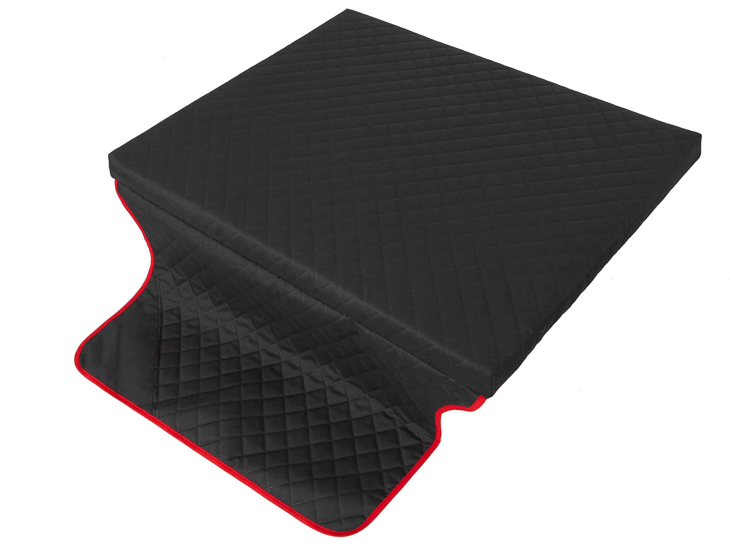 Cama para perros, sofá para perros, cojín para perros, colchón, caseta para perros, cubierta para coche, cojín para asiento de coche, transporte R4, 110 x 100 cm, color negro