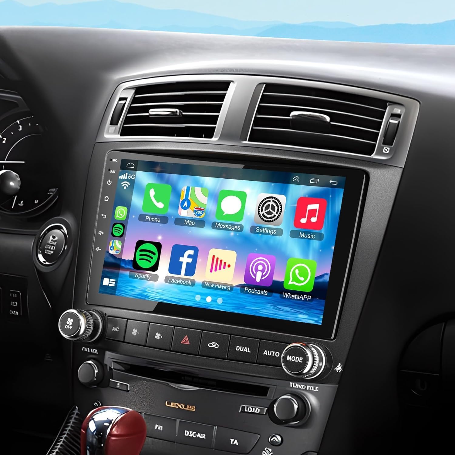 Inexaccessories 4G+64G Car Stereo Upgrade Radio - vehicle gps | Mubboo