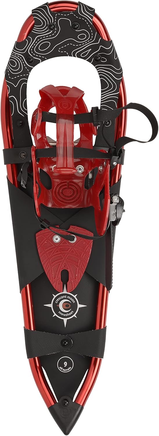 三日月 オールテレインスノーシューズ - ゴールド 9 (レッド)