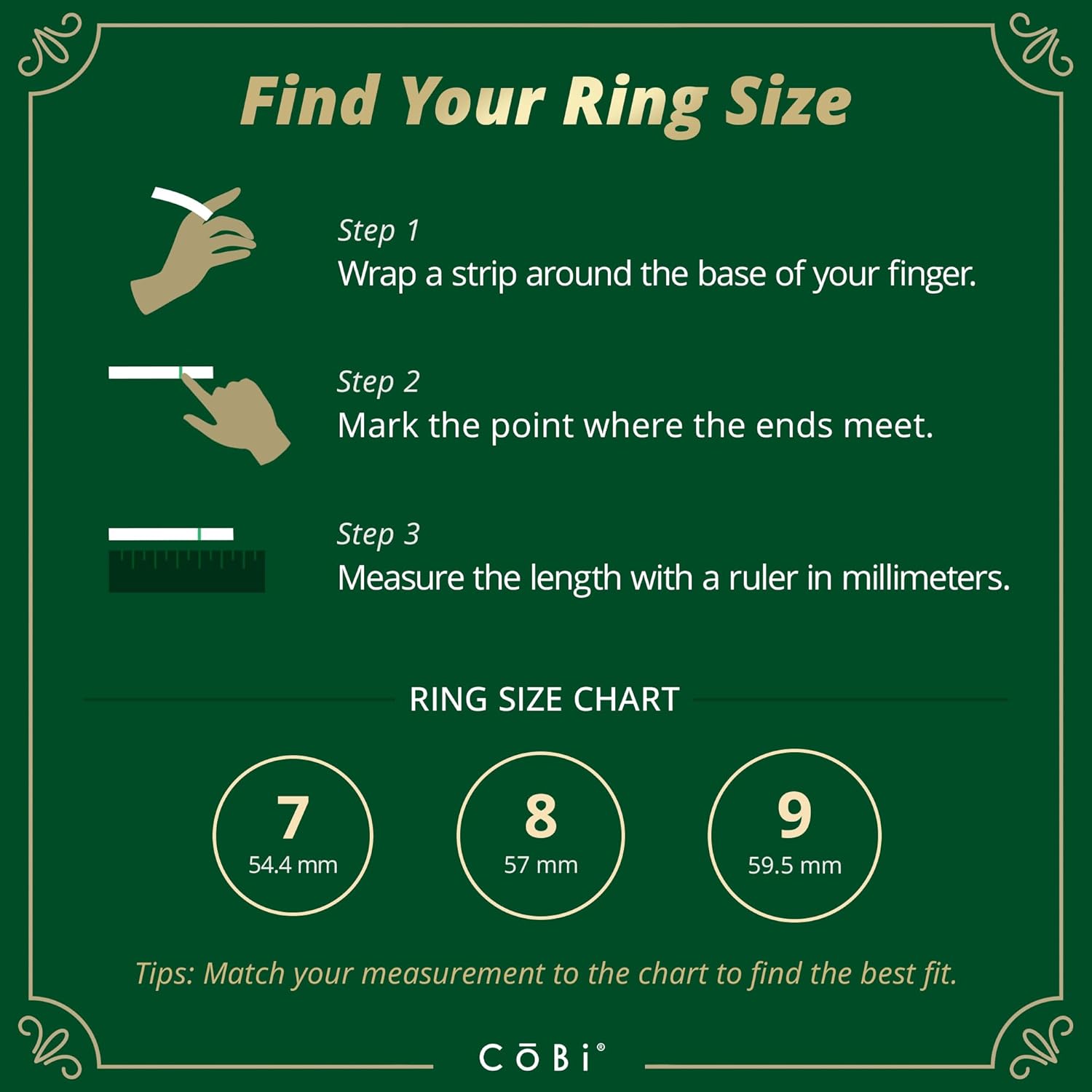 COBI Statement Rings for Women, Croissant Twisted Braided Band & Pave Cubic Zirconia Ring, Open Style, Chunky Dome Ring, Rhodium 18K Gold Plated Stackable Cocktail Rings, Fashion Jewelry, Size 7 8 9 - Image 6