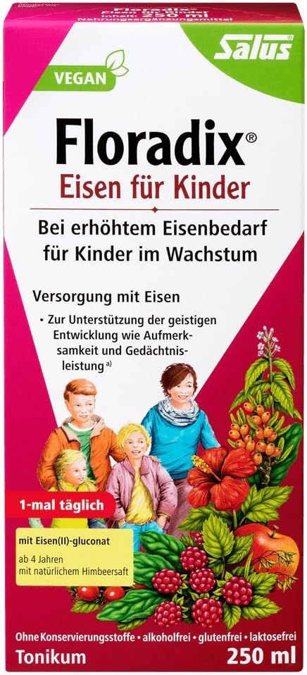 vitamina del ferro per i bambini