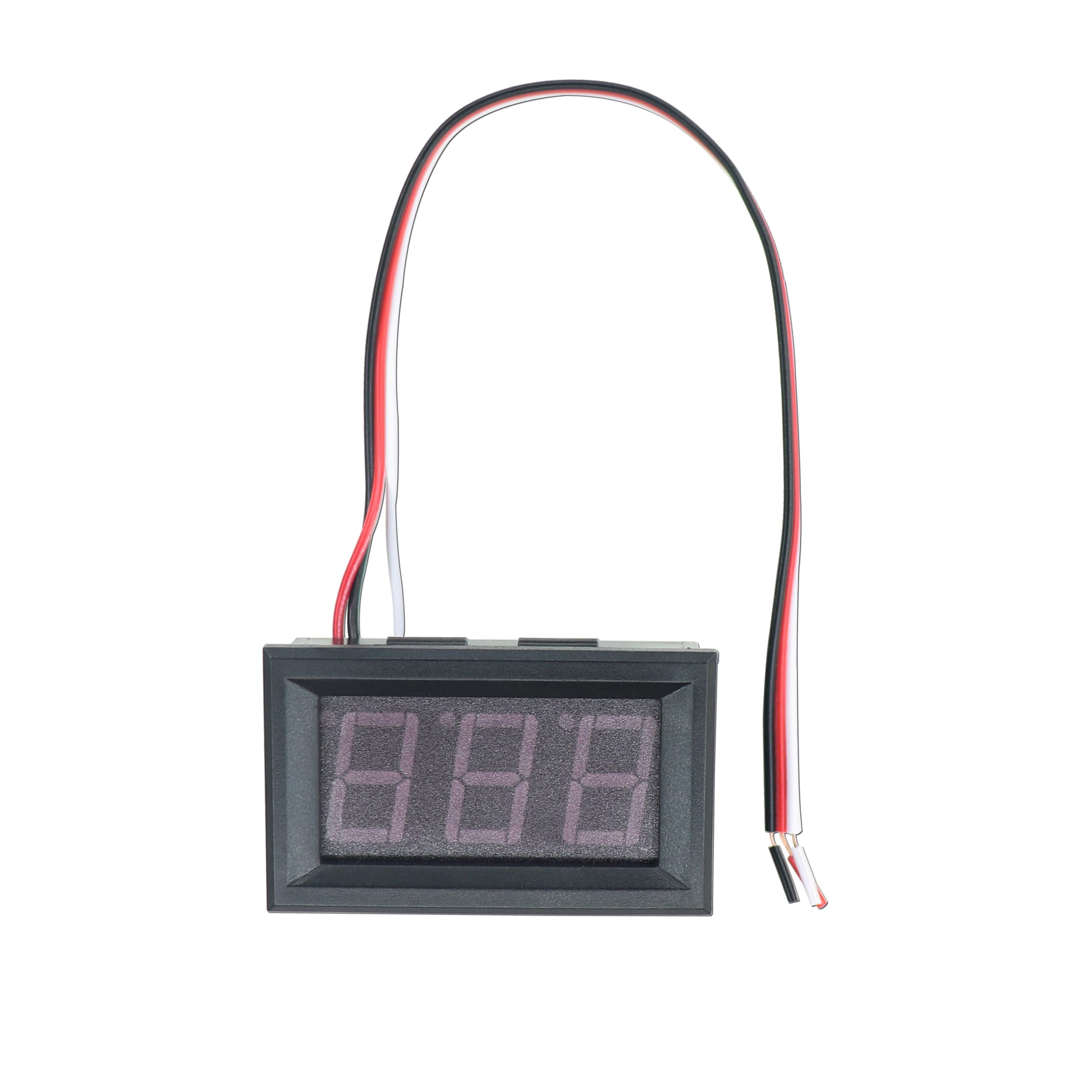 Electronic Spices DC 3V-30V 3 Wire Digital Voltmeter with Red LED Display (B0CSYZQKXQ) Amazon Price History, Amazon Price Tracker