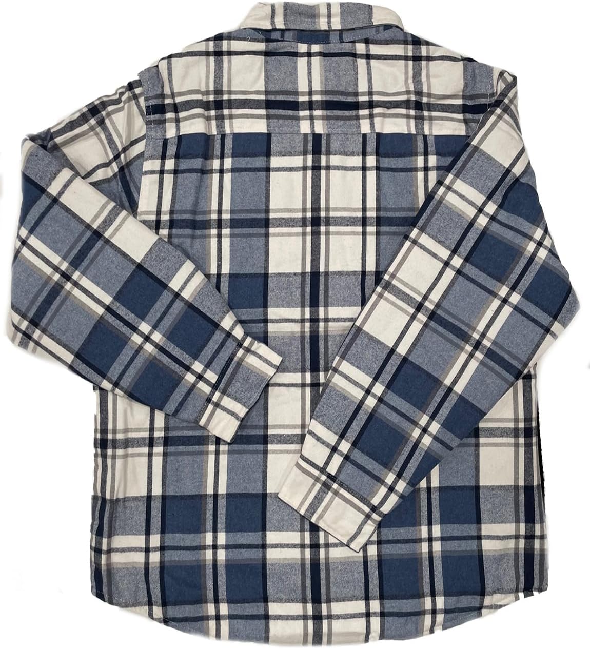 AIRNINE Men's Heavy Weight Quilted Lined Plaid Flannel Shirt Jacket (S to 5XL)