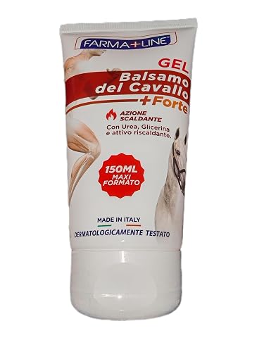 Bálsamo del caballo Farma+Line Bálsamo del caballo acción calmante fuerte con urea, glicerina y activo, 150 ml