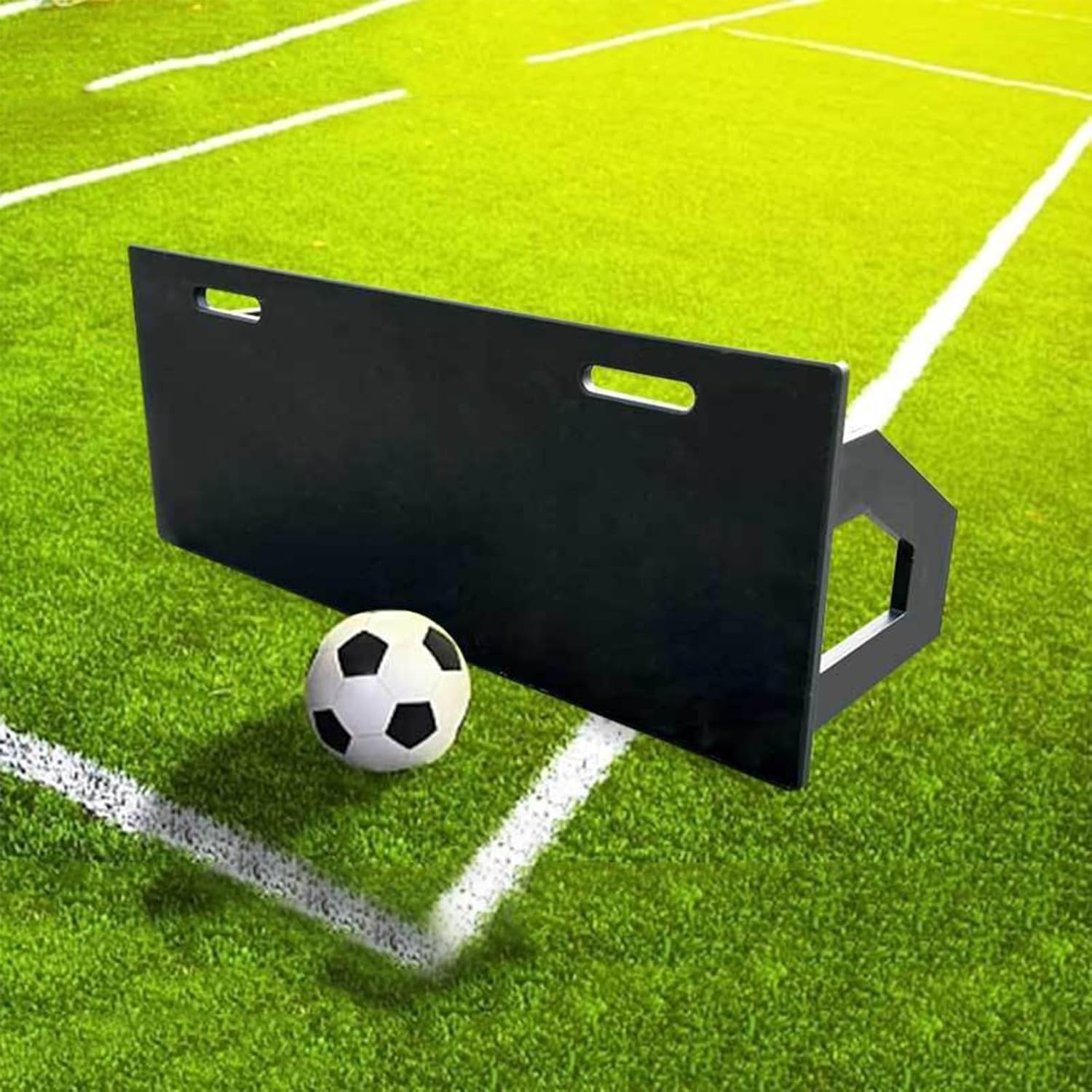 Station Football Rebound Board,Dual Angle Football Rebounder Wall Board,Impact Resistant Soccer Training Wall,for Control Passing Shooting Practice