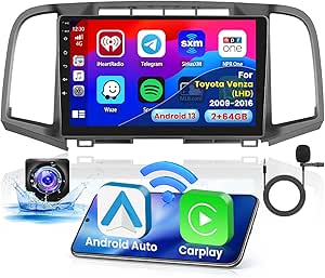 Inefala 2 64G Android 15 CarPlay Radio für BMW 5er 528i 540i 530i 525i 1996-2007, 9 Zoll Touchscreen mit CarPlay und Android Auto, Unterstützung GPS Navigation Link Spiegel RDS AHD DSP