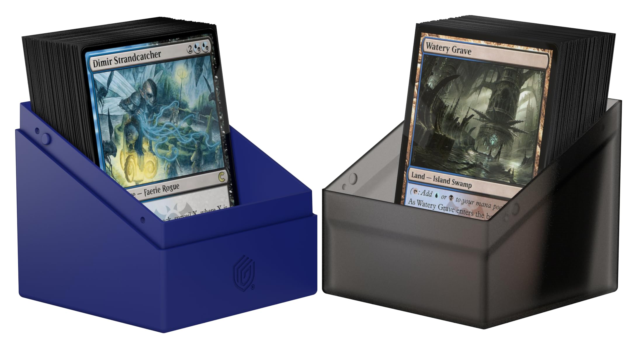 Ultimate Guard Boulder 100+ MTG Guild Summit - Dimir, 3.07 x 2.99 x 3.94 inches - Image 4
