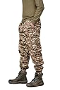 Men's Camouflage Cargo Lower, Polyester, Elastic Waist and Ankle Cuffs, Multi-Pocket (in, Alpha, M, Regular, Forest Digital Camouflage) gallery image