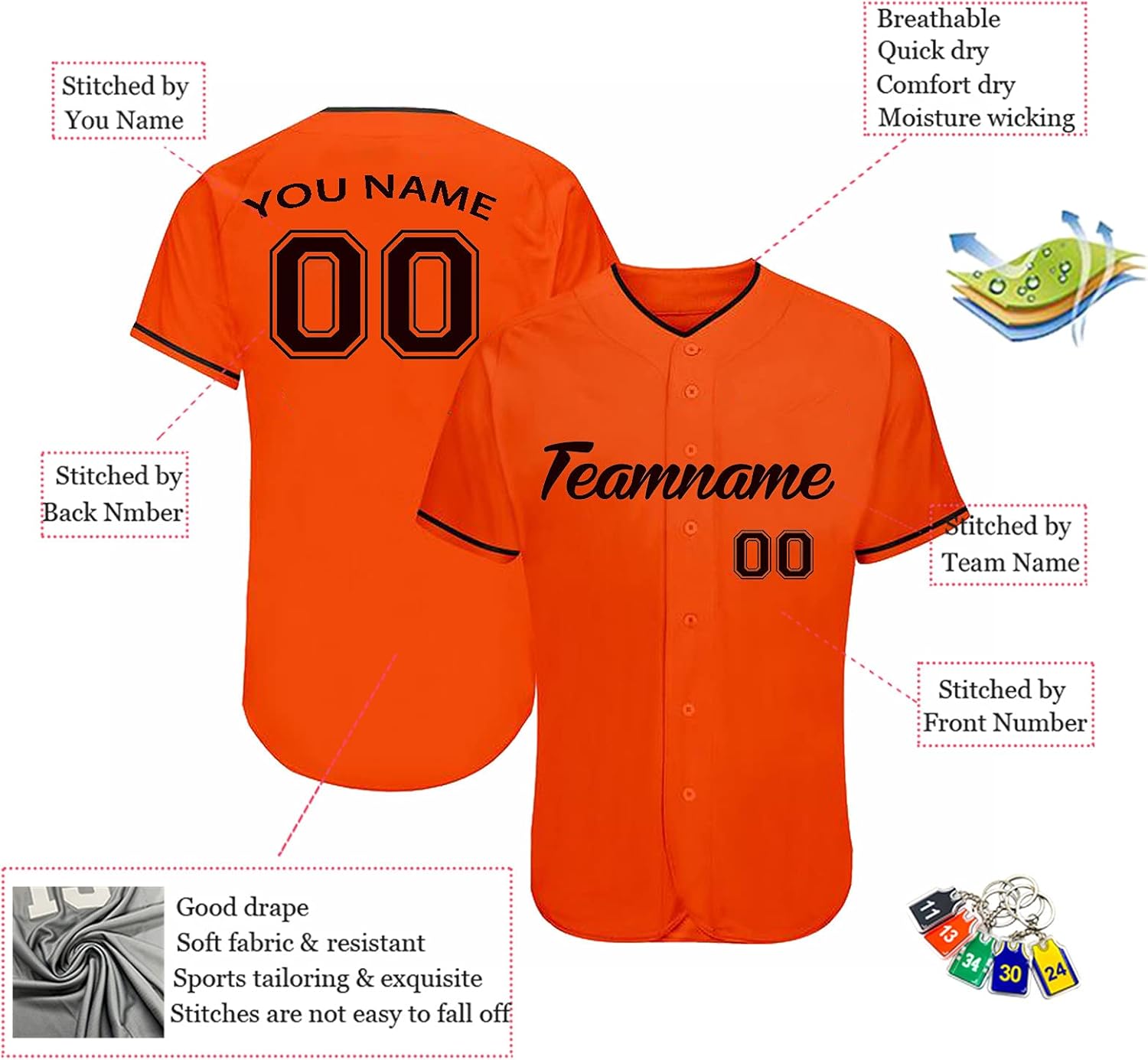 custom baseball sweatshirts