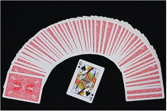 Red Back Bicycle Playing Card Force Deck