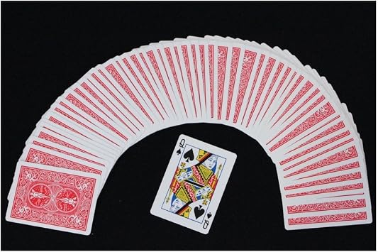 Red Back Bicycle Playing Card Force Deck