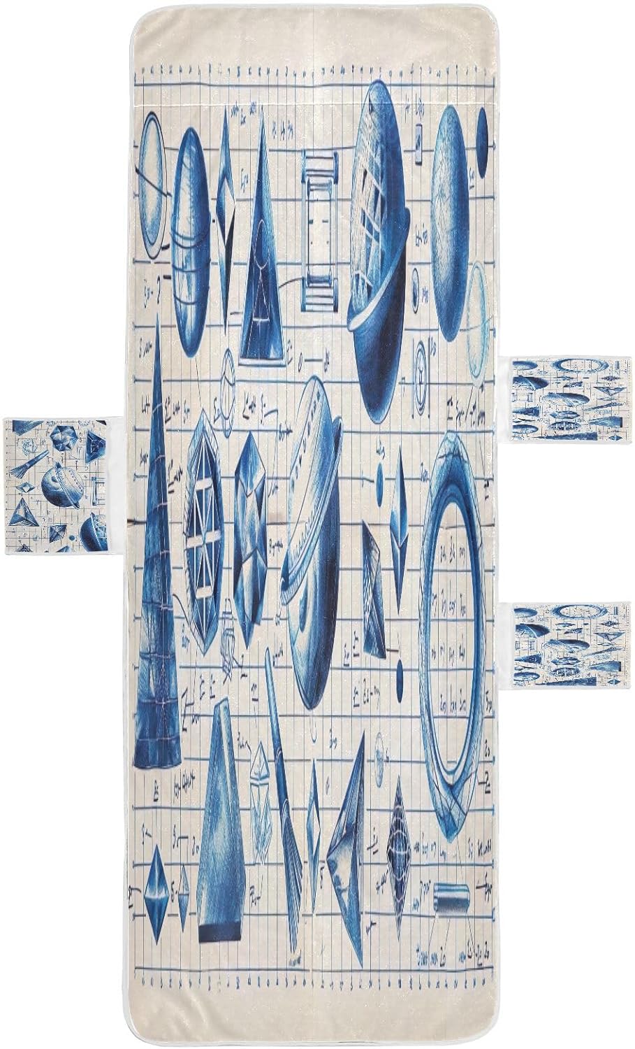 FRMG Geometric Pattern Patio Chaise Lounge Covers Beach Chair Cover Beach Chair towel lounge chair towel cover A0900352a