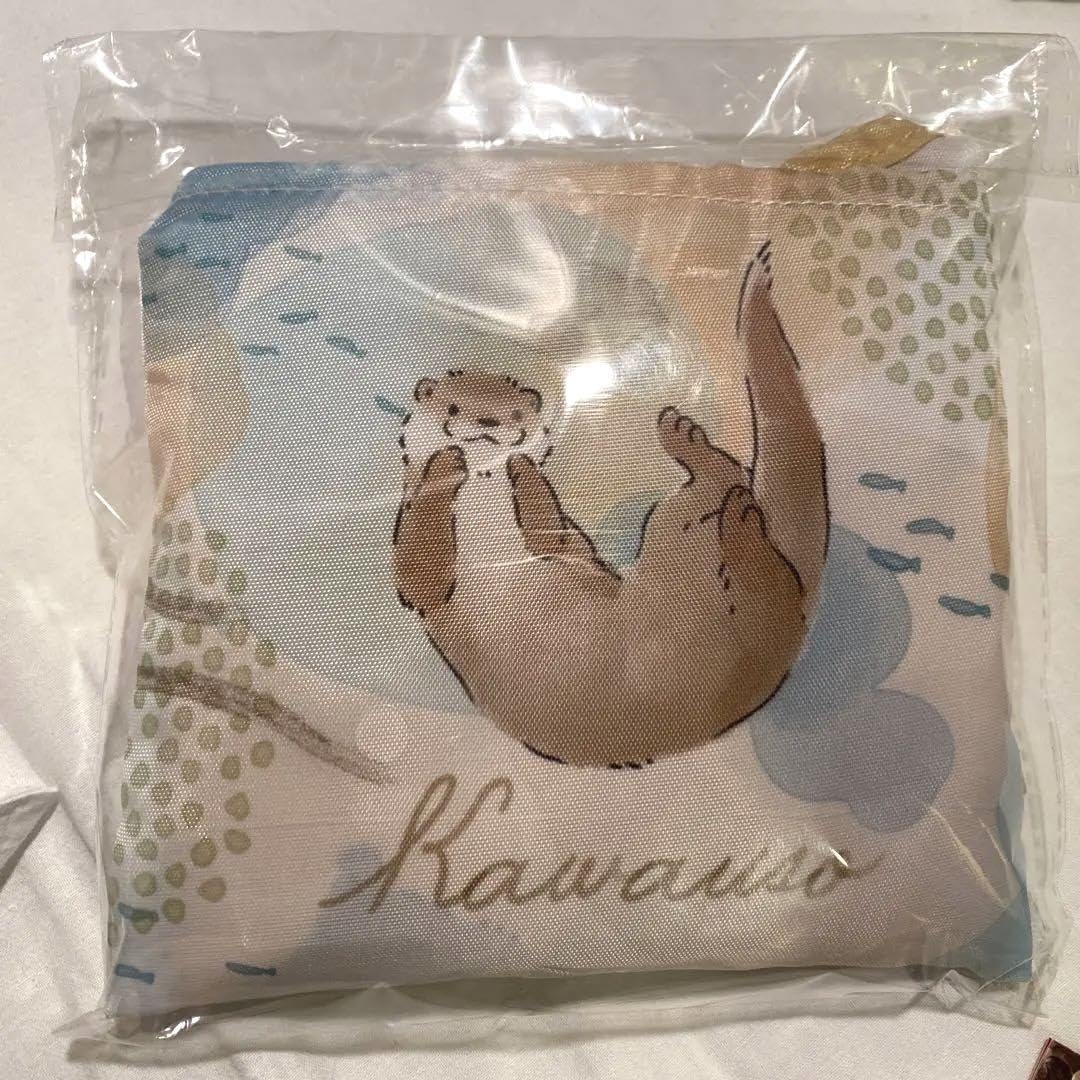 Amazon.co.jp: AOAO Sapporo Aquarium Souvenir Otter Eco Bag