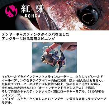 ダイワ DAIWA 紅牙EX 2508RPE-H スピニング　セ ダイワ DAIWA 紅牙EX 2508RPE-H スピニング セ