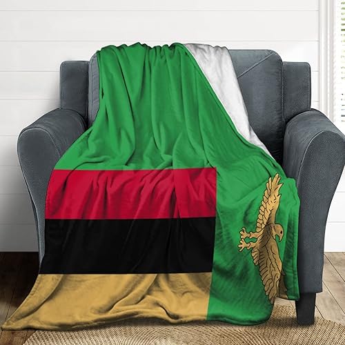 Miniatura 6 de Manta decorativa con diseño de bandera de Zambia para cama, sofá y cama